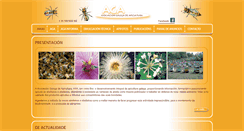 Desktop Screenshot of apiculturagalega.org